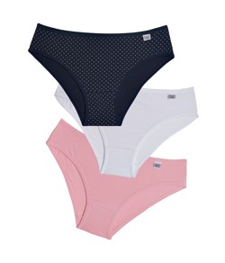 Kit Infantil 3 Calcinhas Cotton/Algodão DelRio (51309)