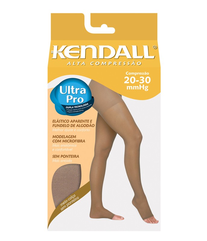 Meia-calça Kendall Alta Compressão sem ponteira (1891) :: lingerie