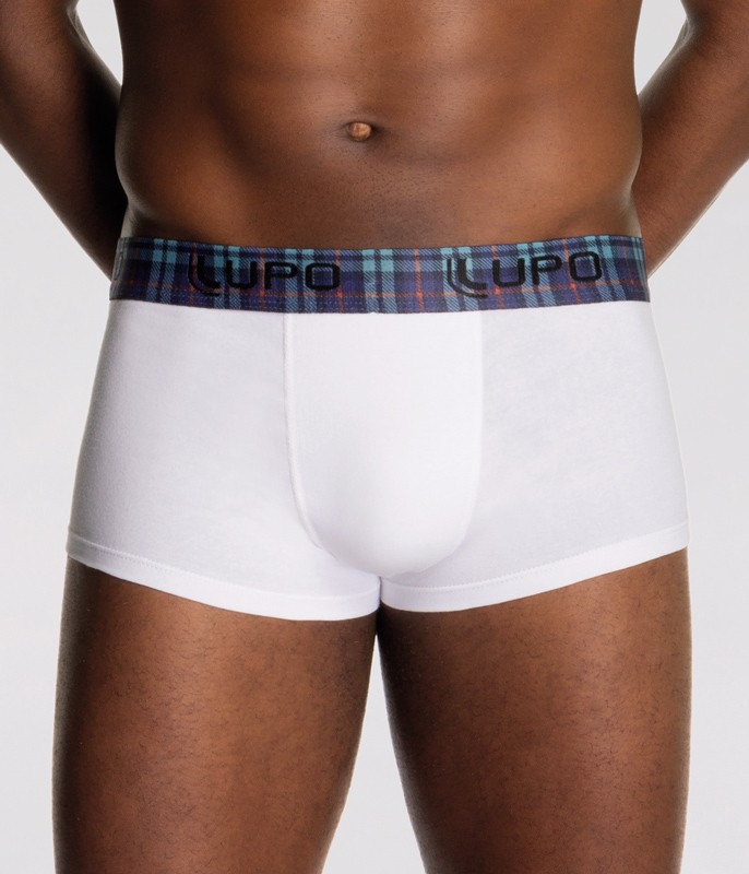 Cueca Adulto Boxer Micromodal Sem Costura Lisa Lupo - Soul Tudo Lupo