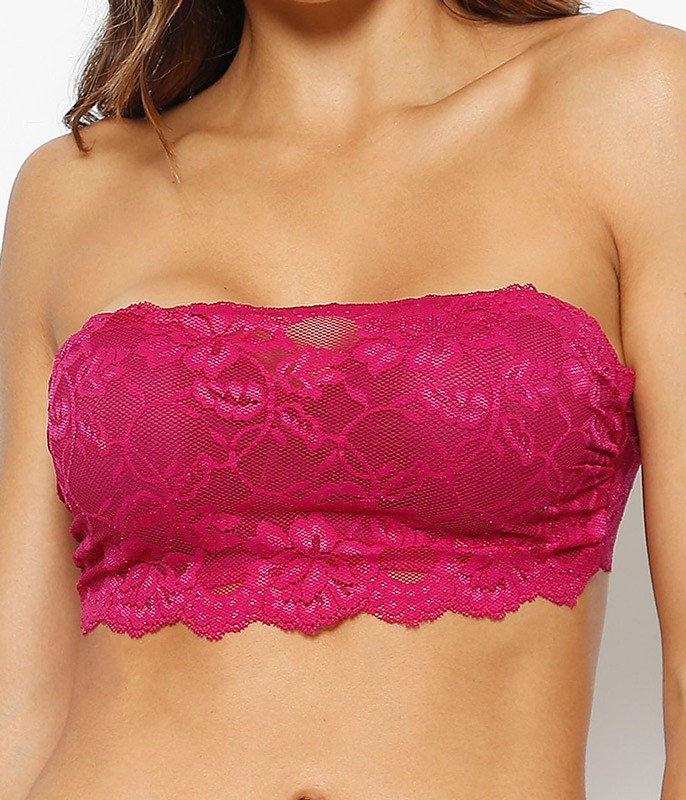 2 for 20! PINK Lace Bandeau