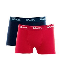 Cueca Boxer Longa Plus Size Mash Basic (170.47) Cotton 