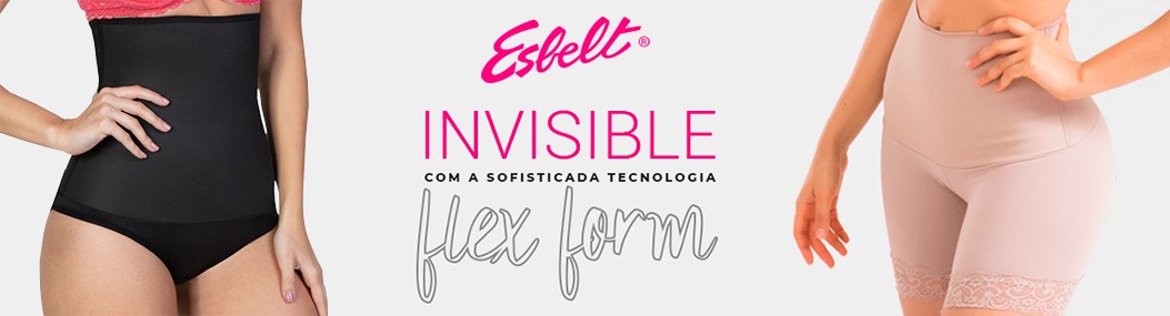 Cinta Modeladora com Top Invisible Esbelt - Galé Lingerie - Calcinhas,  sutiãs, cuecas, meias, pijamas e muito mais!